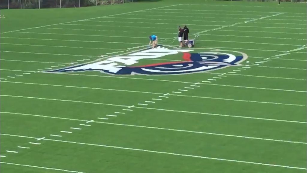 FAU football field repair Haverland AG Innovations